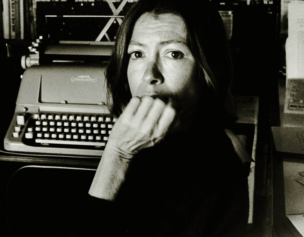 Photo of Joan Didion by Nancy Ellison