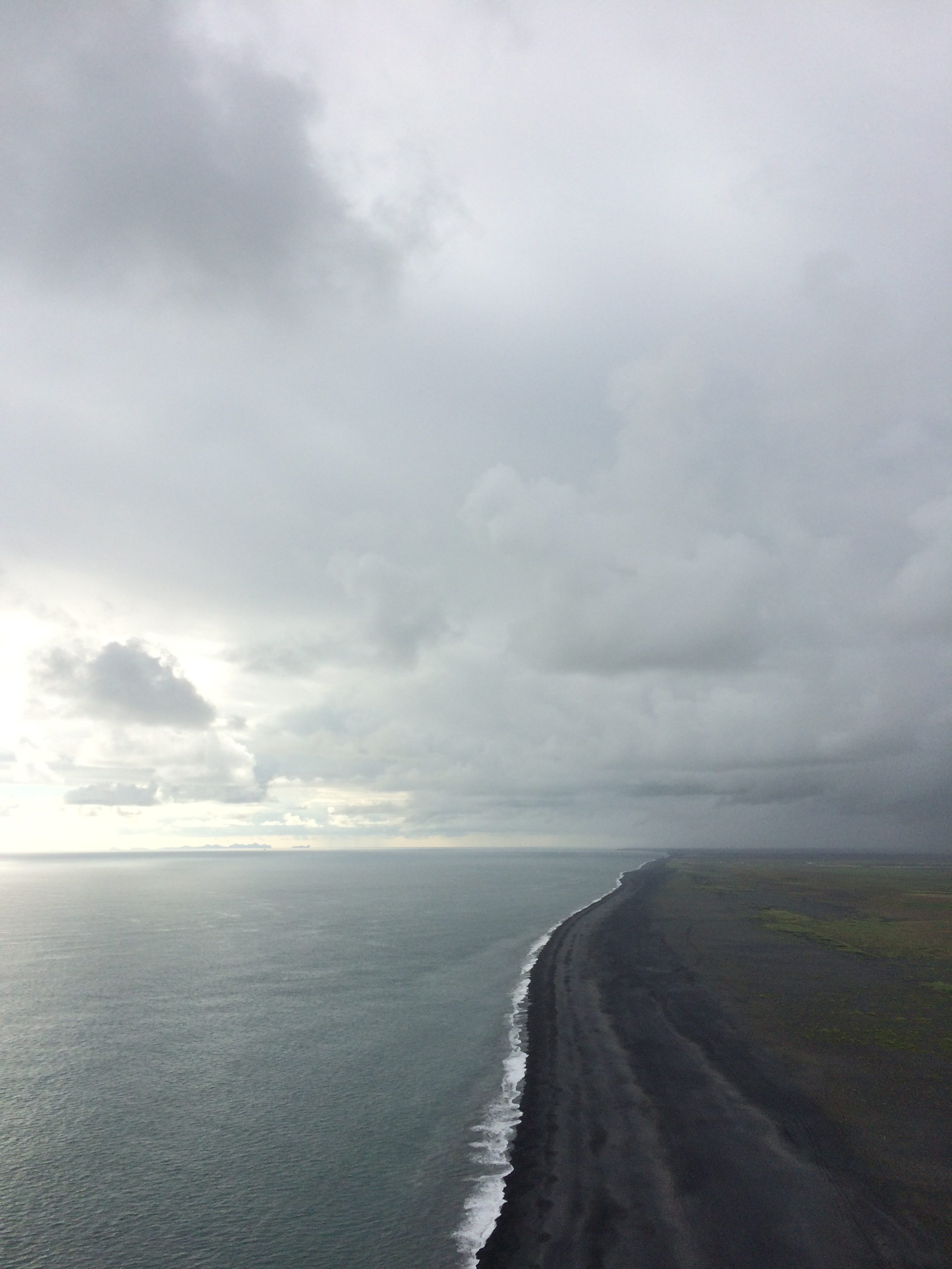 View northwest from Dyrhólaey peninsula