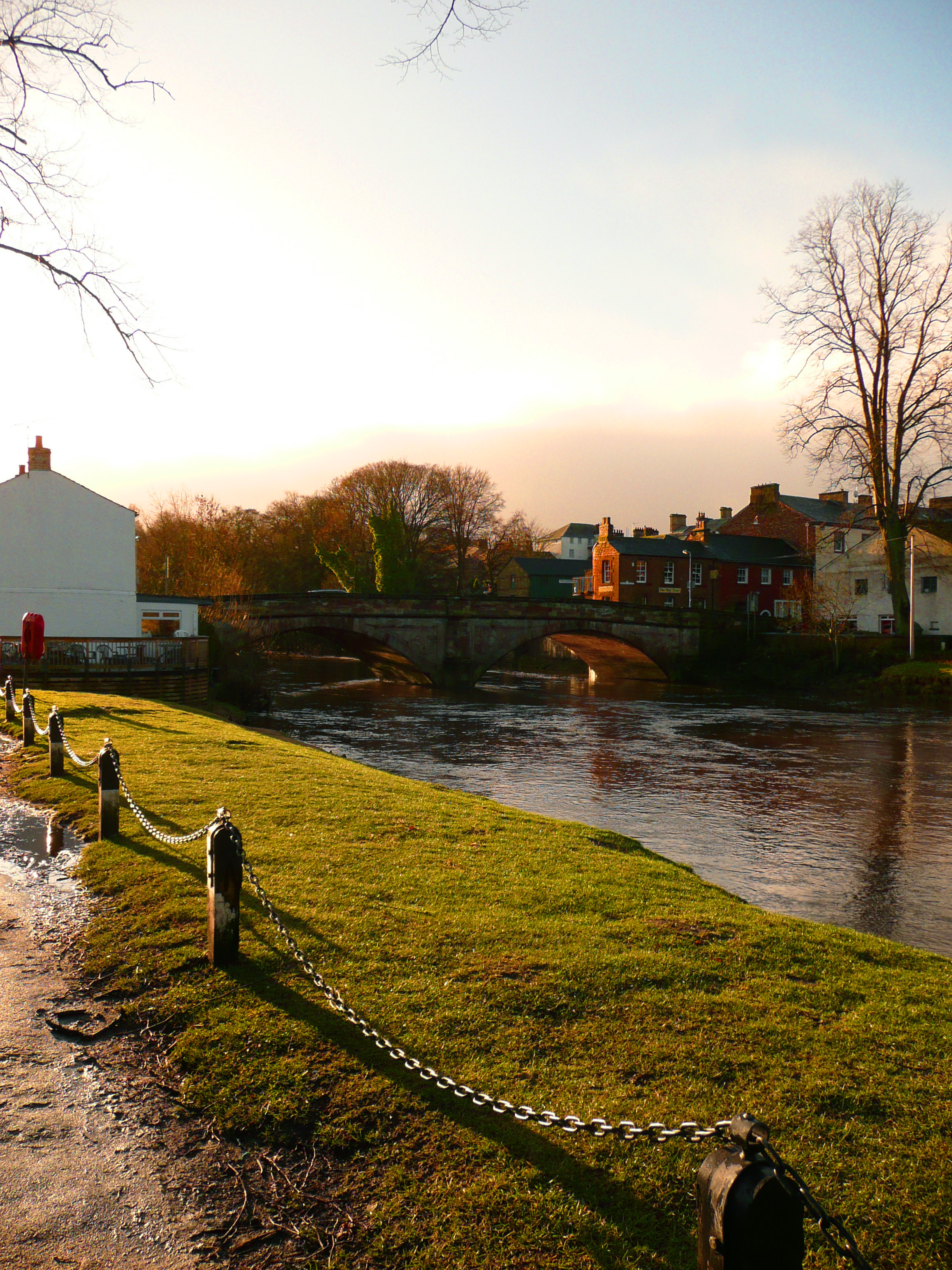 River Eden at sunrise, Appleby-in-Westmoreland